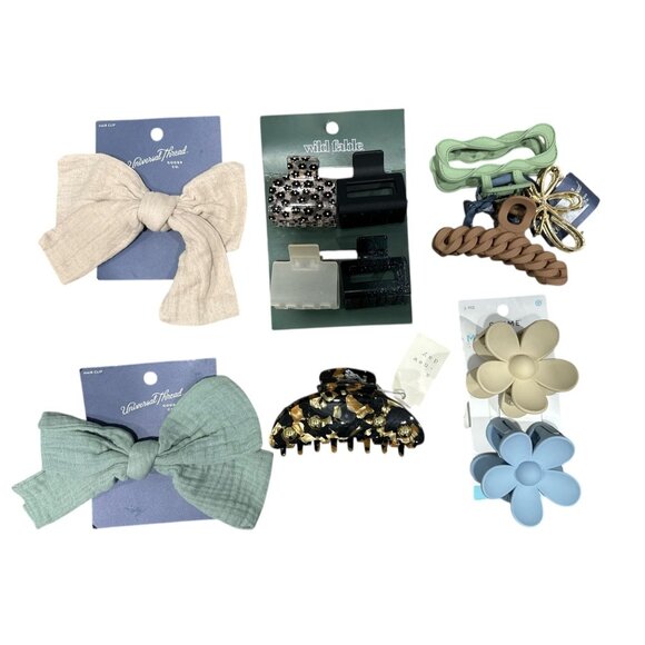 Universal Thread Goods Bow Hair Clip, Wild Fable Hair Clips, a new day Hair Clip - Picture 1 of 13